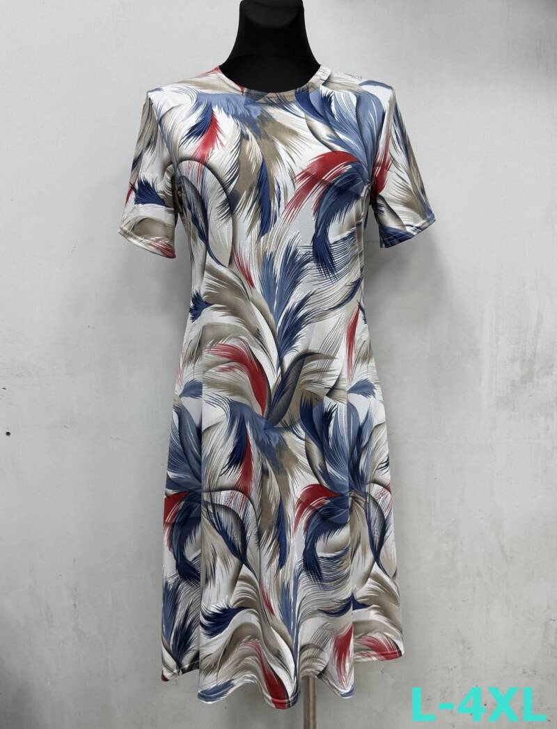 Sukienki damskie (Polska produkt ) Roz L-4XL, 1 Kolor Paczka 5 szt